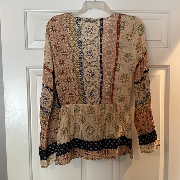 Patterned boho top - Picture 4 of 4